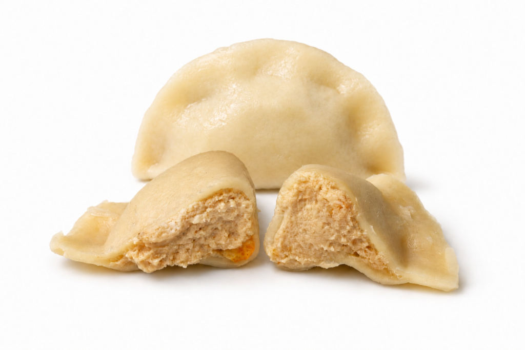 Pierogi sernik baskijski
