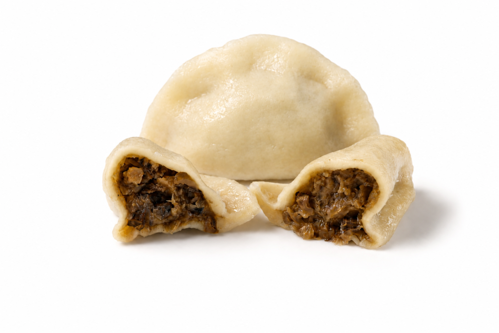Pierogi z kapustą i grzybami